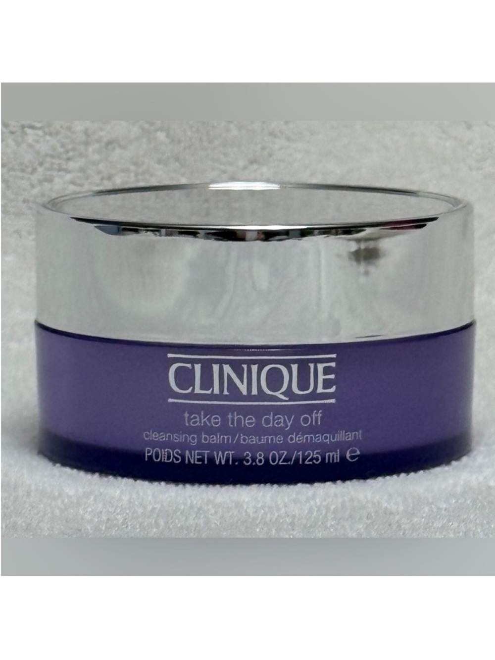 Clinique Take The Day Off Cleansing Balm - Purple and Silver Jar